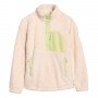 Damska bluza polarowa sherpa Roxy Alabama - beżowa