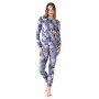 Damski longsleeve treningowy Roxy Daybreak Top - niebieski