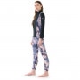 mini: Damskie legginsy treningowe Roxy Daybreak - niebieskie (4)