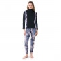 mini: Damskie legginsy treningowe Roxy Daybreak - niebieskie (1)