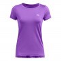 Damska koszulka treningowa Under Armour Tech Mesh SS - fioletowa