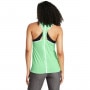 Damski top treningowy Under Armour Knockout Tank - zielony