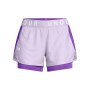 mini: Damskie spodenki treningowe Under Armour Play Up 2-in-1 Shorts - fioletowe (4)