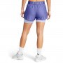 Damskie spodenki treningowe Under Armour Play Up 2-in-1 Shorts - fioletowe