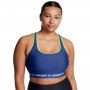 mini: Biustonosz treningowy Under Armour Crossback Mid Bra - granatowy (10)