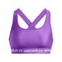 mini: Biustonosz treningowy Under Armour Crossback Mid Bra - fioletowy (10)