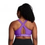 mini: Biustonosz treningowy Under Armour Crossback Mid Bra - fioletowy (6)