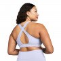 Biustonosz treningowy Under Armour UA Crossback Mid Bra - fioletowy