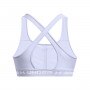 Biustonosz treningowy Under Armour UA Crossback Mid Bra - fioletowy