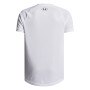Chłopięca koszulka treningowa Under Armour UA Tech 2.0 SS - biała