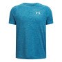 UNDER ARMOUR Chłopięca koszulka treningowa Under Armour UA Tech 2.0 SS  niebieska Niebieski