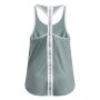 mini: Dziewczęcy top treningowy Under Armour Tech Knockout Tank - zielony (2)