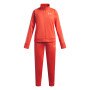 mini: Dziewczęcy dres treningowy Under Armour EM Knit Track Suit - czerwony (1)