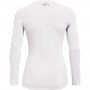 Damski longsleeve treningowy Under Armour UA HG Authentics Comp LS - biały