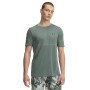 UNDER ARMOUR Męska koszulka treningowa Under Armour UA Vanish Elite Seamless SS  zielona Zielony