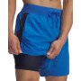 mini: Męskie spodenki do biegania Under Armour LAUNCH ELITE 2in1 7''- niebieskie (4)