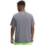 Męska koszulka treningowa Under Armour UA Tech Vent Jacquard SS - szara
