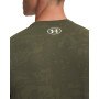 Męska koszulka treningowa Under Armour UA Tech Vent Jacquard SS - khaki