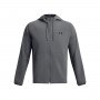 Męska kurtka treningowa Under Armour UA Stretch Woven Windbreaker - szara