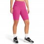 Damskie kolarki treningowe Under Armour Motion Bike Short - różowe