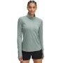 UNDER ARMOUR Damska bluza do biegania nierozpinana bez kaptura Under Armour UA Launch Pro Half Zip  zielona Zielony