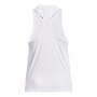 Damski top treningowy Under Armour Knockout Novelty Tank - biały