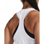 Damski top treningowy Under Armour Knockout Novelty Tank - biały