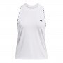 Damski top treningowy Under Armour Knockout Novelty Tank - biały