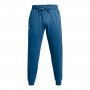 Męskie spodnie dresowe Under Armour UA Rival Fleece Joggers - niebieskie