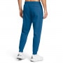 Męskie spodnie dresowe Under Armour UA Rival Fleece Joggers - niebieskie