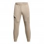 Męskie spodnie dresowe Under Armour UA Unstoppable Flc Joggers - beżowe