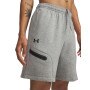 mini: Męskie spodenki treningowe Under Armour UA Unstoppable Flc Shorts - szare (4)