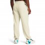 mini: Męskie spodnie treningowe Under Armour Project Rock Hwt Terry Jgr - kremowe (3)