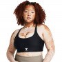 Biustonosz treningowy Under Armour Project Rock All Train Crosback Bra - czarny