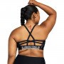 Biustonosz treningowy Under Armour Project Rock All Train Crosback Bra - czarny