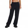 Damskie spodnie dresowe Under Armour UA Rival Flc Straight Pant - czarne