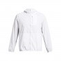 Męska kurtka do biegania Under Armour Launch Lightweight Jacket - biała