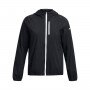 Damska kurtka do biegania Under Armour Launch Lightweight Jacket - czarna