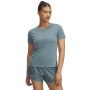 mini: Damska koszulka do biegania Under Armour UA Launch Shortsleeve - niebieska (1)