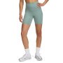 Damskie kolarki treningowe Under Armour Meridian Bike Short 7in - zielone
