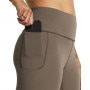 Damskie legginsy treningowe Under Armour Meridian Legging - brązowe