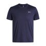 Męska koszulka do biegania Under Armour UA Launch Shortsleeve - granatowa