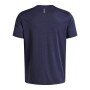 Męska koszulka do biegania Under Armour UA Launch Shortsleeve - granatowa