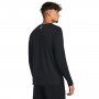 Męski longsleeve do biegania Under Armour UA Launch Longsleeve - czarny