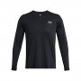 Męski longsleeve do biegania Under Armour UA Launch Longsleeve - czarny
