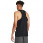 Męski top do biegania Under Armour UA Launch Singlet - czarny