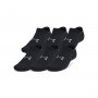 UNDER ARMOUR Skarpetki treningowe uniseks (6pack) Under Armpur UA Essential No Show  czarne Czarny
