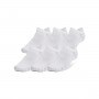Skarpetki treningowe uniseks (6-pack) Under Armpur UA Essential No Show - białe