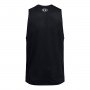 Męski top treningowy Under Armour UA Tech Tank - czarny 