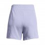 Damskie spodenki dresowe Under Armour UA Rival Terry Short - fioletowe 